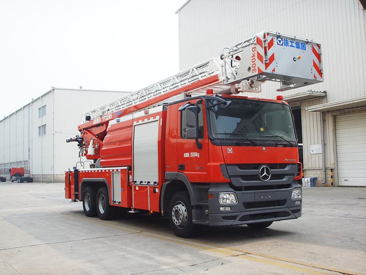 XCMG Official Small Fire Trucks 32m China aerial ladder fire truck YT32M1 for sale